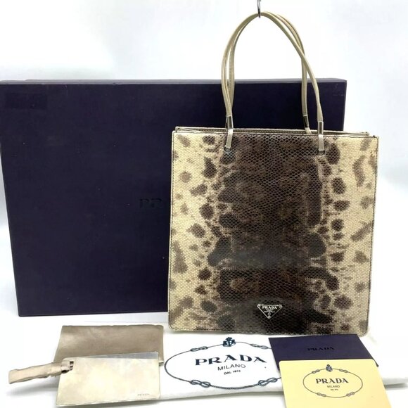 Auth Prada mini hand bag BN0200 W/Box - Picture 1 of 16